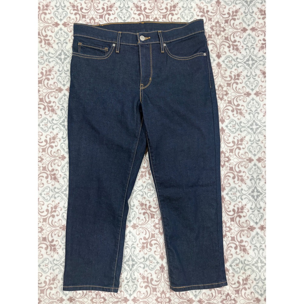 Levis 511 Slim Fit Dark Indigo Blue Denim Jeans Mens W30 L25 A0086-2861